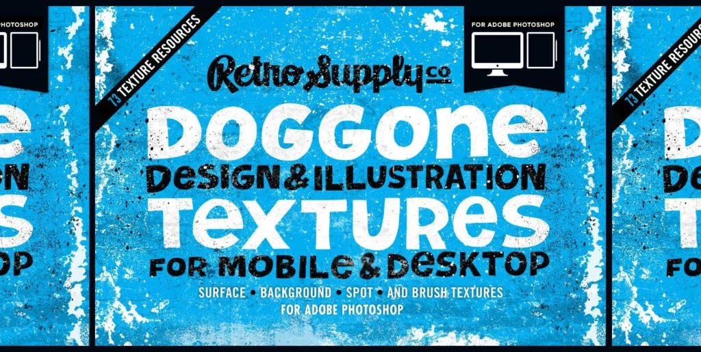 Doggone Design & Illustration Textures for Adobe Photoshop Graphics - Image 2