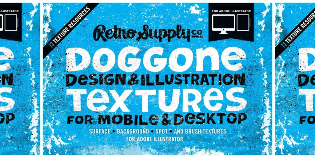 Doggone Design & Illustration Textures for Illustration Graphics - Image 1