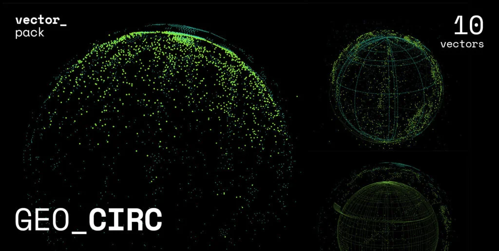 GEO_CIRC Vector Pack Graphics - Image 1