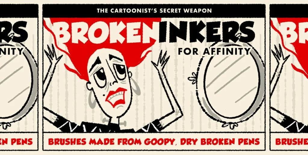 Broken Inkers Brush Set for Affinity Graphics - Image 2