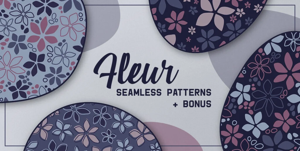 Fleur Patterns Graphics - Image 2