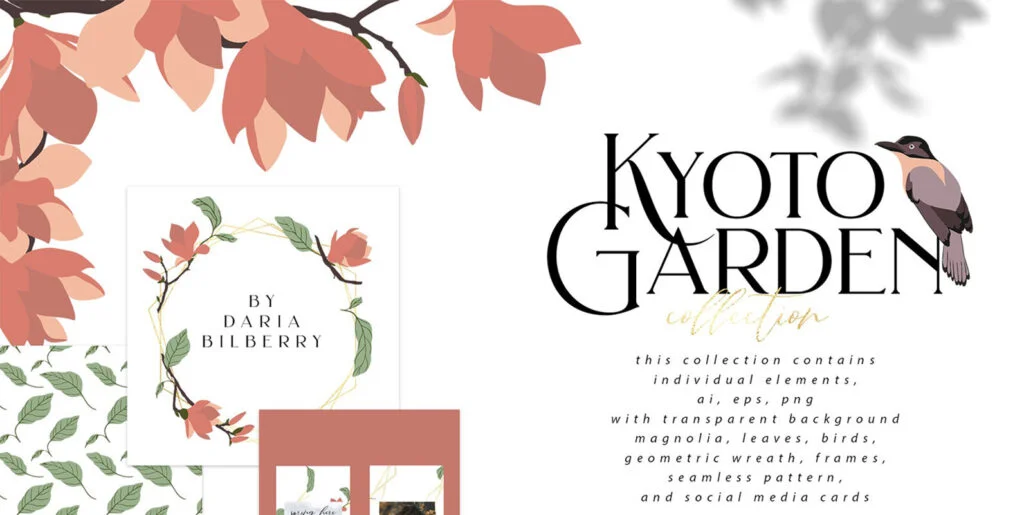 Kyoto Garden Collection Graphics - Image 1