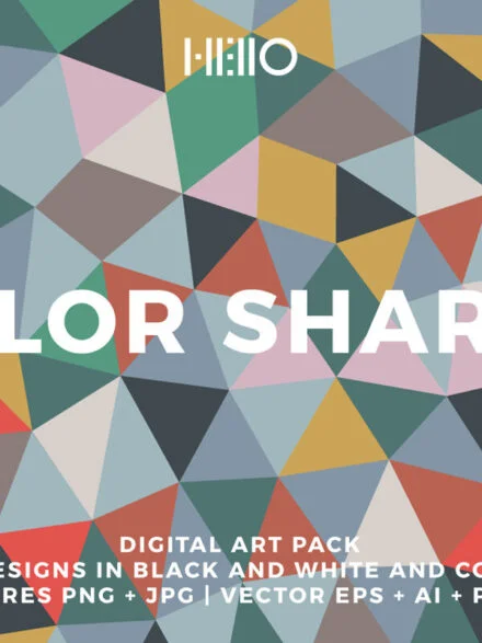 Color Shards Graphics - Image 1
