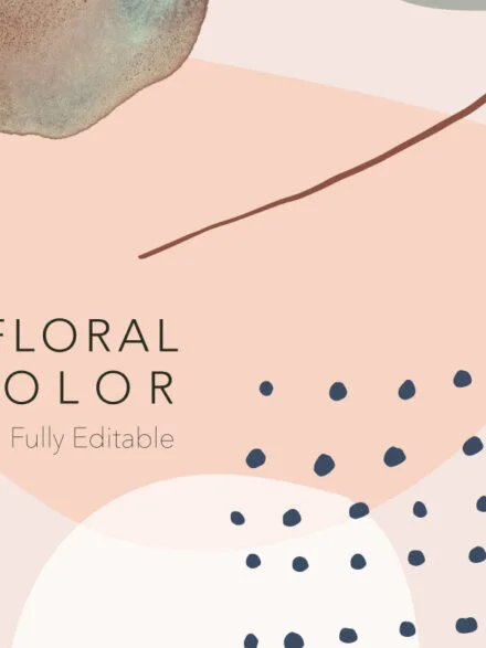 Modern Floral Watercolor Graphics - Image 10