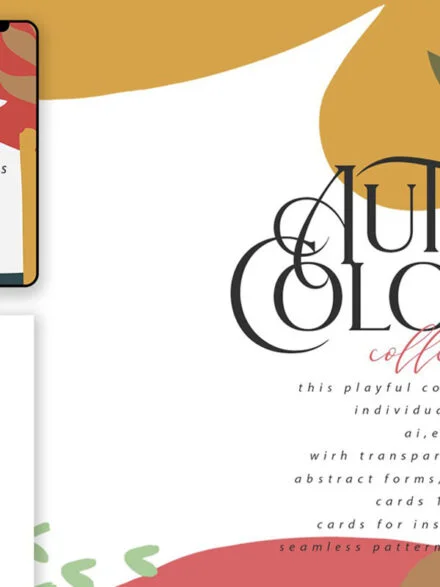 Autumn Colored Collection Graphics - Image 7