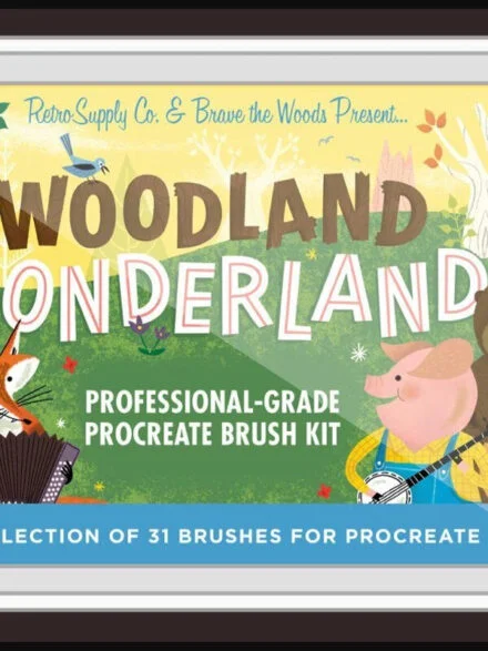Woodland Wonderland for Procreate Graphics - Image 4