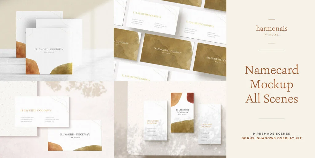 Namecard Mockup All Scenes Graphics - Image 1