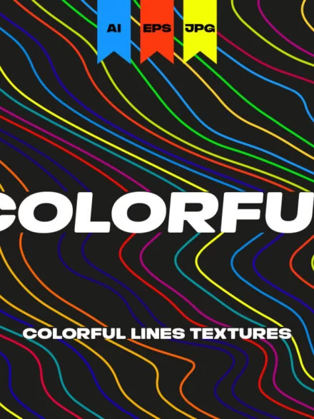 Colorful Lines Graphics - Image 2