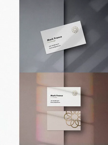 Mote Business Card Mockups Graphics - Image 9