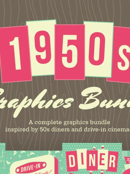 The Complete 1950s Graphics Bundle Graphics - Image 6