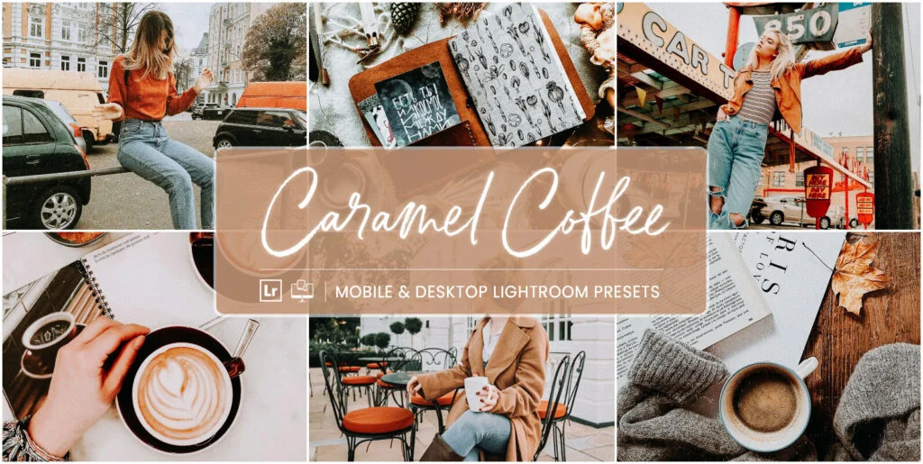 Caramel Coffee – Mobile & Desktop Lightroom Presets Graphics - Image 2