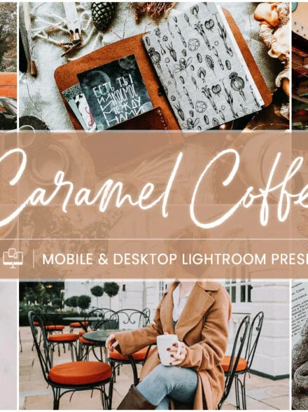 Caramel Coffee – Mobile & Desktop Lightroom Presets Graphics - Image 9