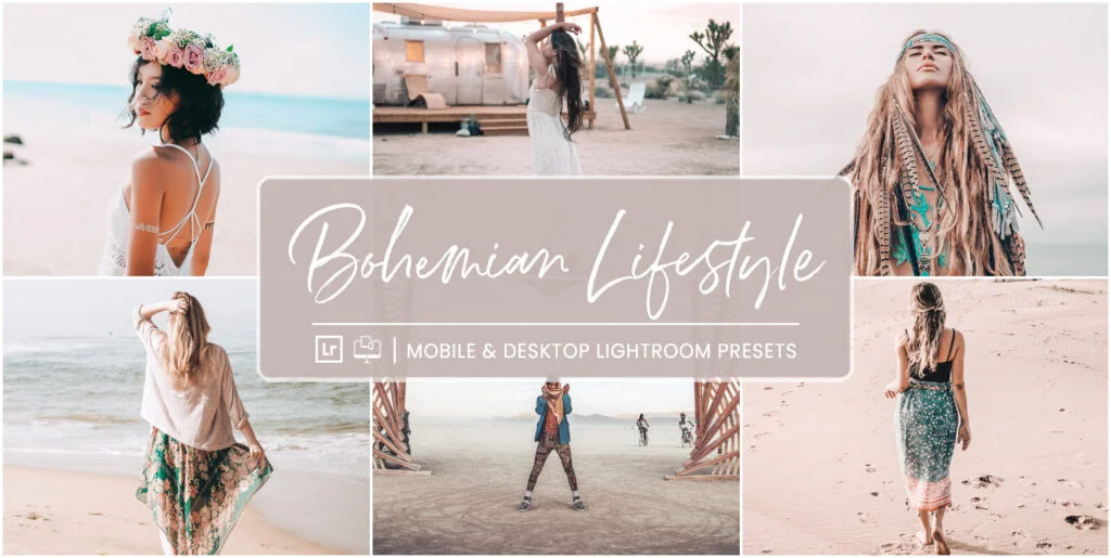 Bohemian Lifestyle – Mobile & Desktop Lightroom Presets Graphics - Image 2