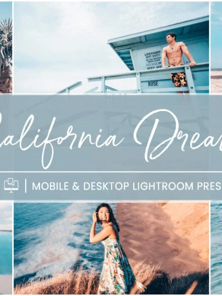 California Dream – Mobile & Desktop Lightroom Presets Graphics - Image 2