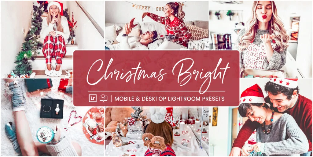 Christmas Bright – Mobile & Desktop Lightroom Presets Graphics - Image 2