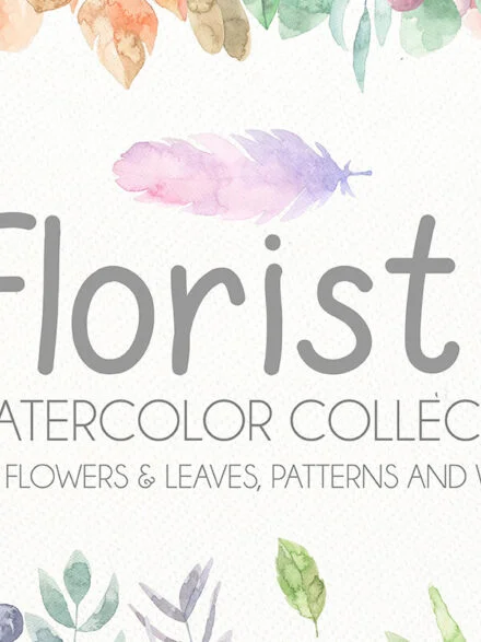 Floristic Watercolor Collection Graphics - Image 6