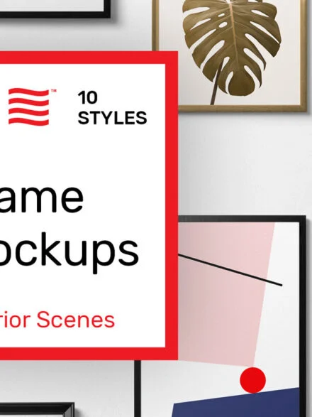 Poster Frame Mockups Graphics - Image 1