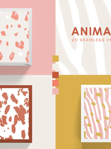 Animal Print Seamless Patterns Graphics - Image 7