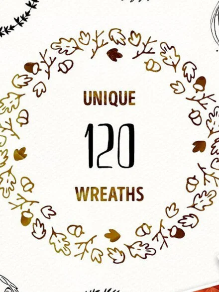 120 Unique Wreaths Graphics - Image 5