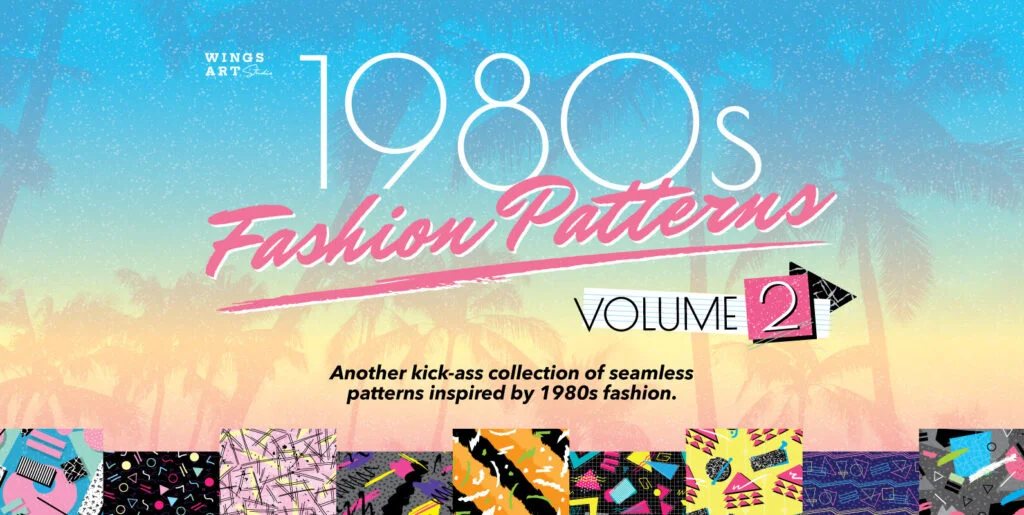 1980s Fashion Patterns Vol.2 Graphics - Image 1