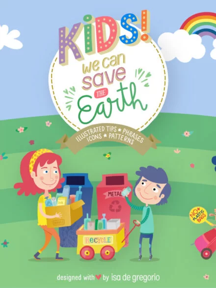 Kids, we can save the Earth! Graphics - Image 12