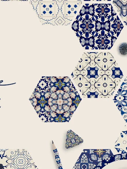 Intense Blue 99 Seamless Patterns Graphics - Image 10