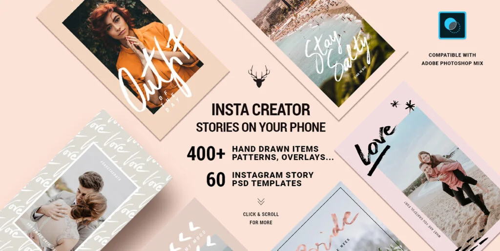 InstaElements Instagram Stories Kit Graphics - Image 2