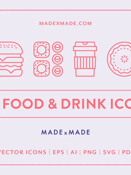 Food and Drink Icons Graphics - Image 2