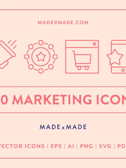 Marketing Icons Graphics - Image 1