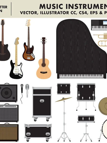 Music Instruments Graphics - Image 3