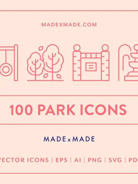 Park Icons Graphics - Image 1