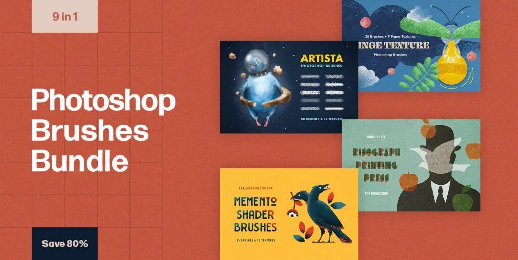 Photoshop Brushes Bundle Graphics - Image 2