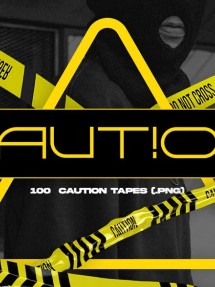 Caution Tape Graphics - Image 7