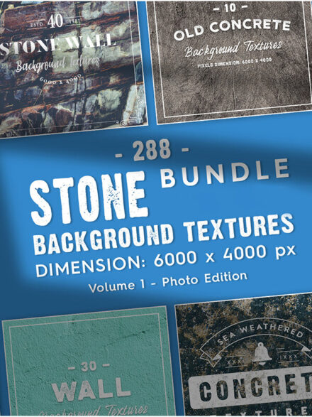 Stone Background Textures Bundle Vol.1 – Photo Edition Graphics - Image 1