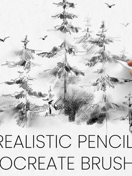 Realistic Pencil Procreate Brushes Graphics - Image 8