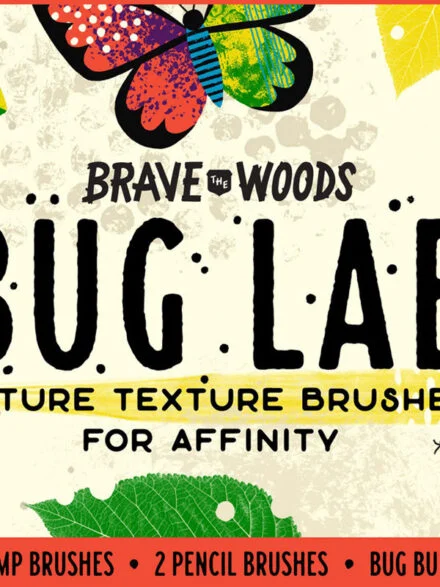 Bug Lab – Nature Texture Brushes for Affinity Graphics - Image 1
