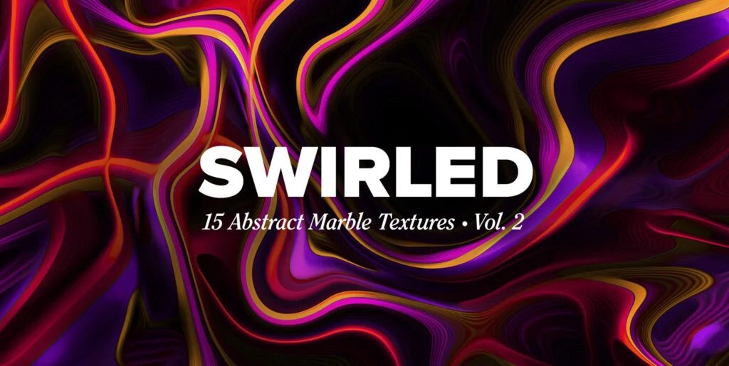 Swirled Vol. 2 – 15 Abstract Marble Textures Graphics - Image 1