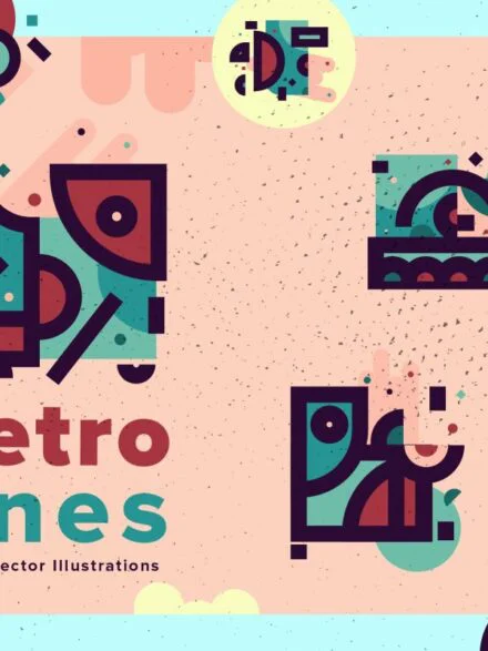 Retro Lines Graphics - Image 2