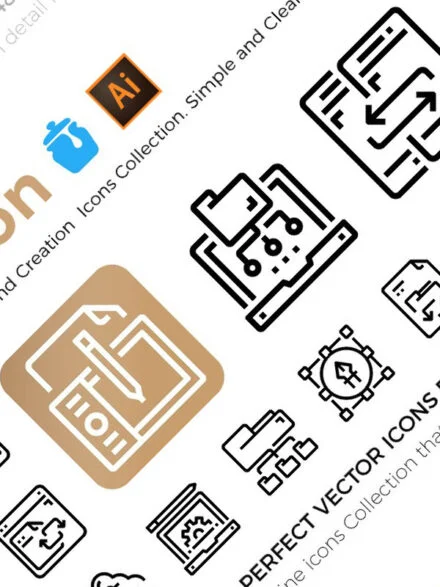 240 Development & Creation Icons Graphics - Image 2