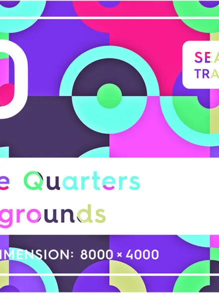 10 Circle Quarters Backgrounds Graphics - Image 2