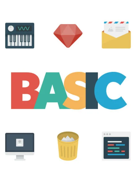 Basic Flat Icon Set Graphics - Image 2