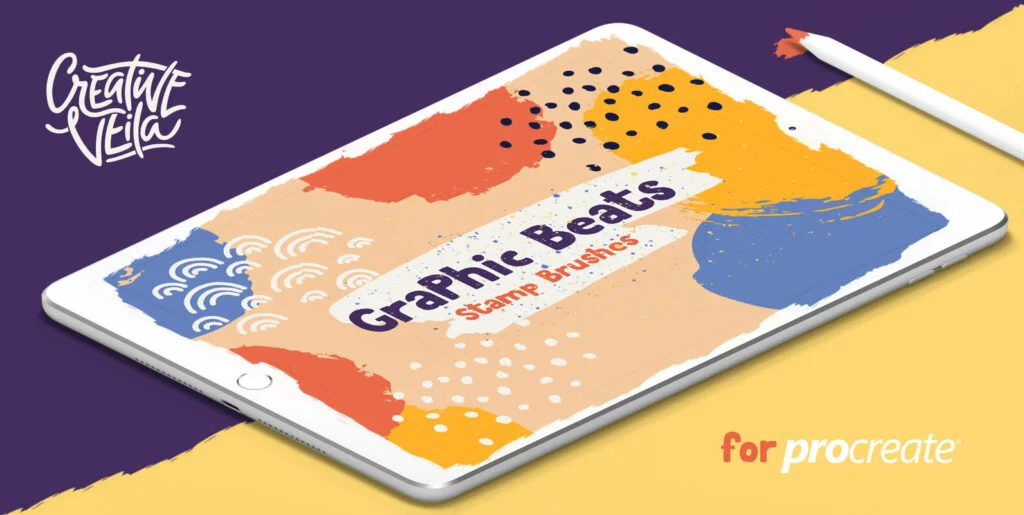 Graphic Beats Brushes for ProCreate Graphics - Image 1