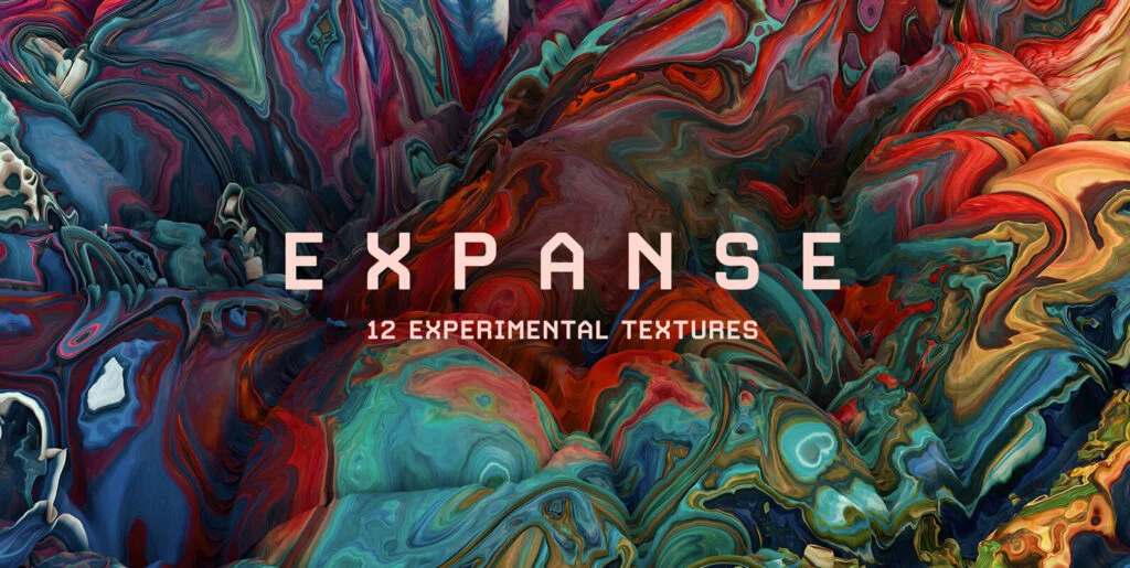 Expanse—12 Experimental Textures Graphics - Image 1