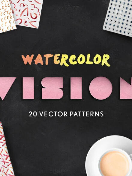 Vision – Seamless Watercolor Patterns Graphics - Image 3