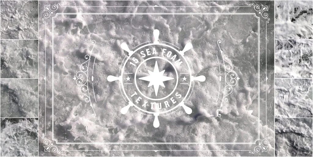 15 Sea Foam Textures Graphics - Image 2