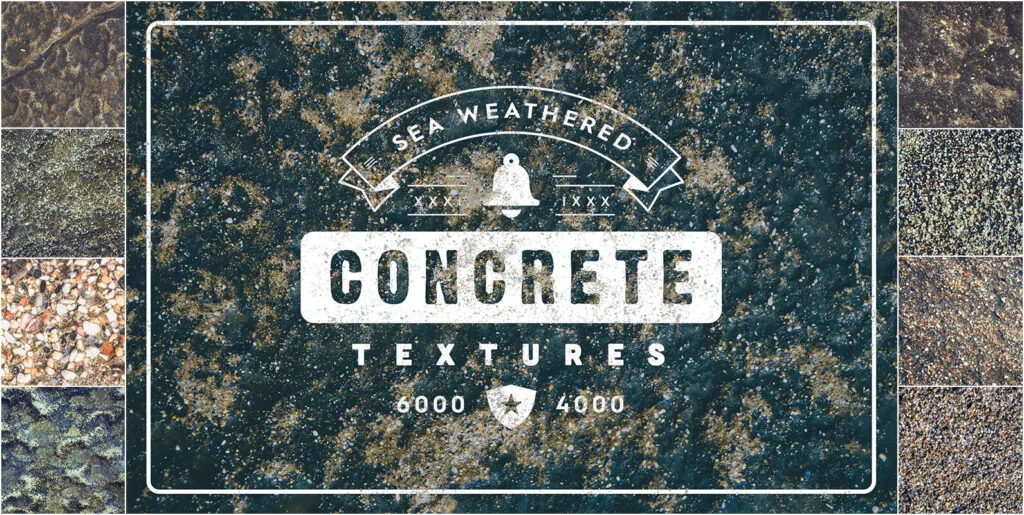 20 Weathered Sea Concrete Textures Graphics - Image 1
