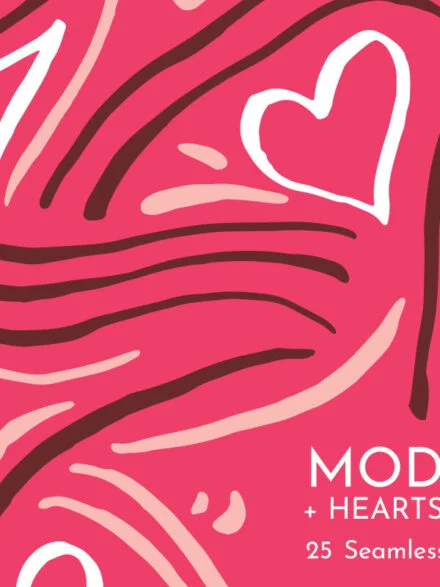 Modern Love Seamless Patterns Graphics - Image 9