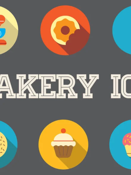 Awesome 27 Bakery Flat Icons in Vector Graphics - Image 4