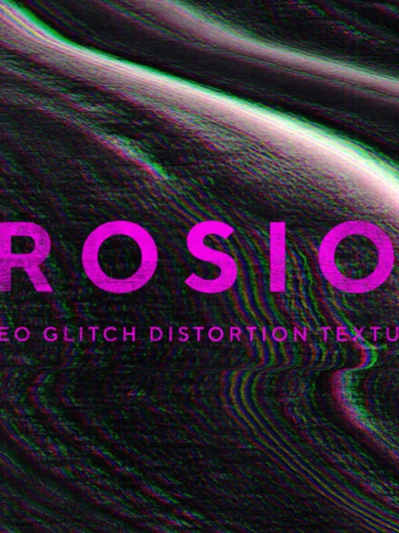 Erosion Video Glitch Distortion Textures Graphics - Image 1