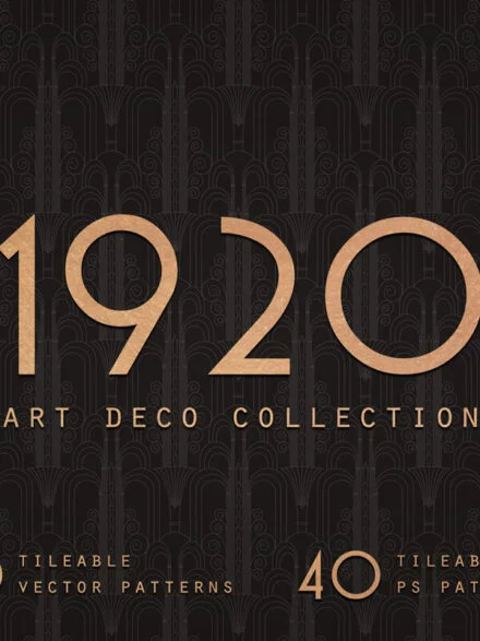1920 Art Deco Collection Graphics - Image 2